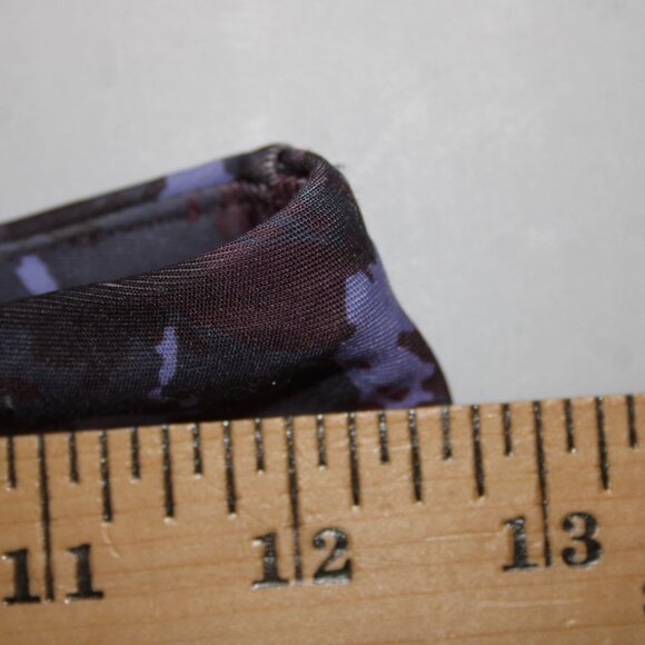 A Core $58 Sz S 27 Gray Purple Multi Color Pull On Poly Spandex AW Pant - Picture 12 of 14